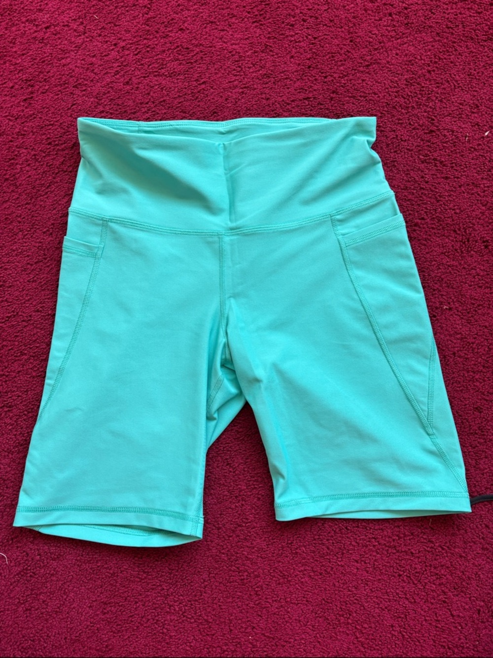 Old Navy High-Waist Bike Shorts - Mint